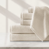 pure parima egyptian cotton plush towels ivory