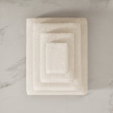 pure parima egyptian cotton plush towels ivory