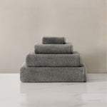 pure parima egyptian cotton plush towels charcoal