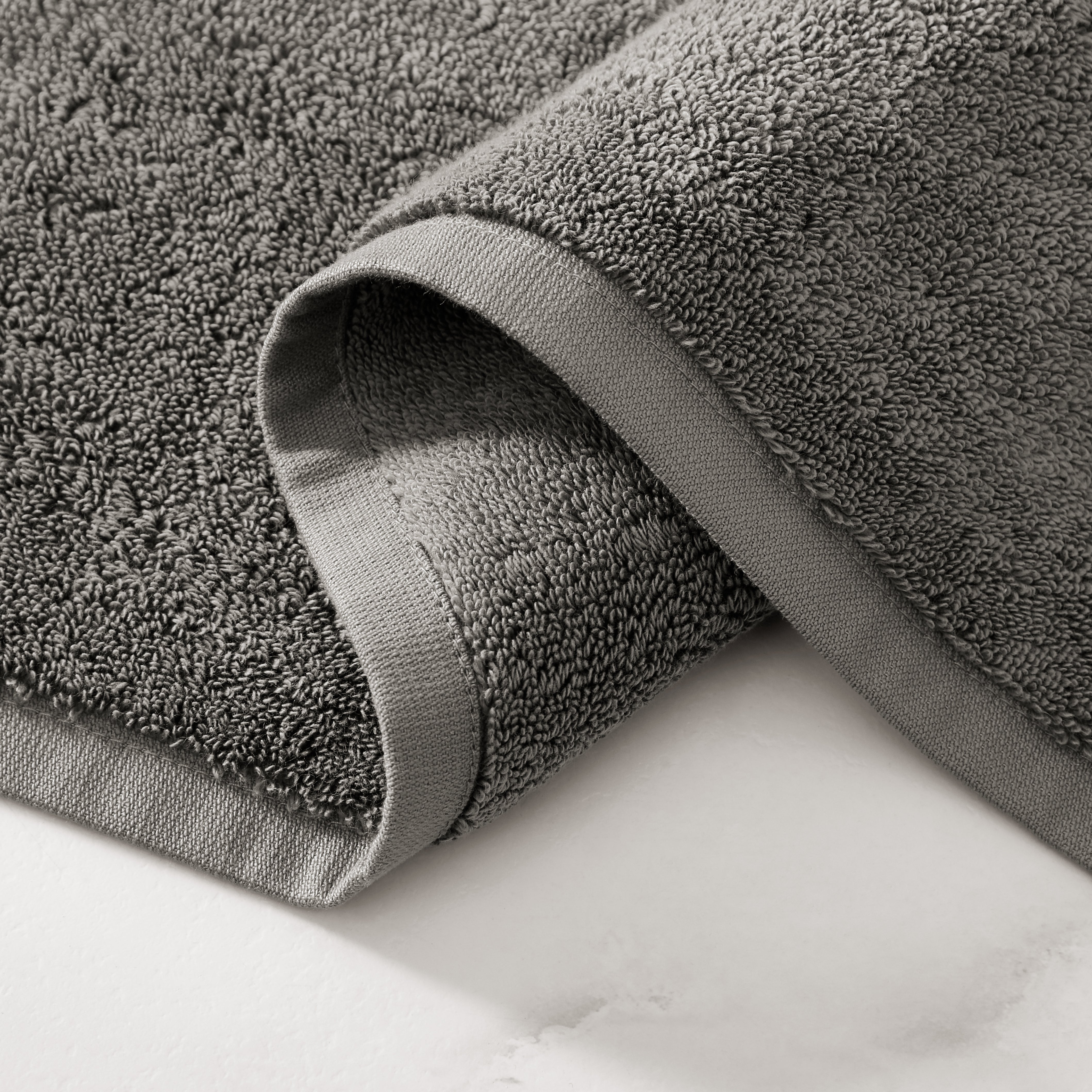 pure parima egyptian cotton plush towels charcoal