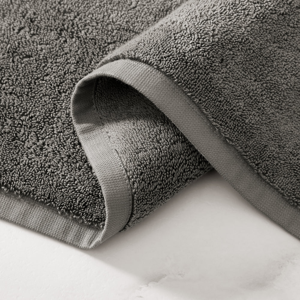 pure parima egyptian cotton plush towels charcoal