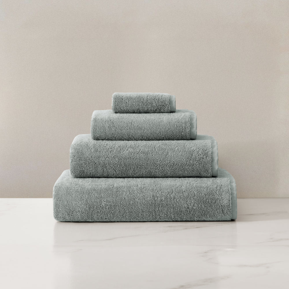 pure parima egyptian cotton plush towels meadow