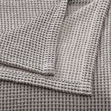 pure parima organic waffle blanket