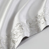 Pure Parima Egyptian Cotton Sheets Ariane Sheet Set | 100% Giza Egyptian Cotton#color_grey