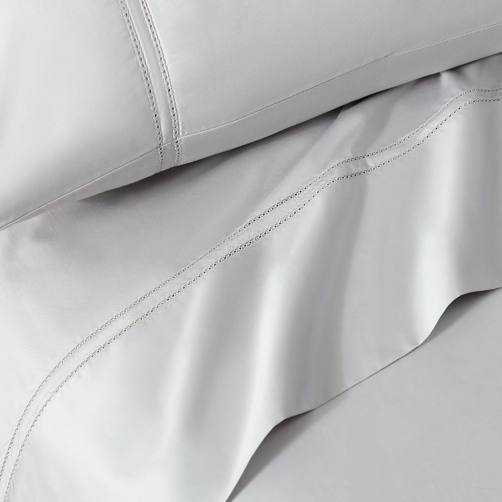 Pure Parima Egyptian Cotton Sheets Yalda Sheet Set#color_grey