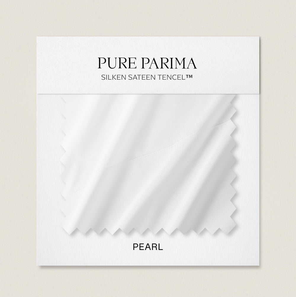 silken sateen pearl swatch