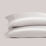 pure parima silken sateen pillowcases oyster