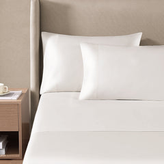 Silken Sateen Sheet Set Pure Parima Tencel Egyptian Cotton Silk#color_shell