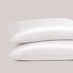 pure parima silken sateen pillowcases pearl