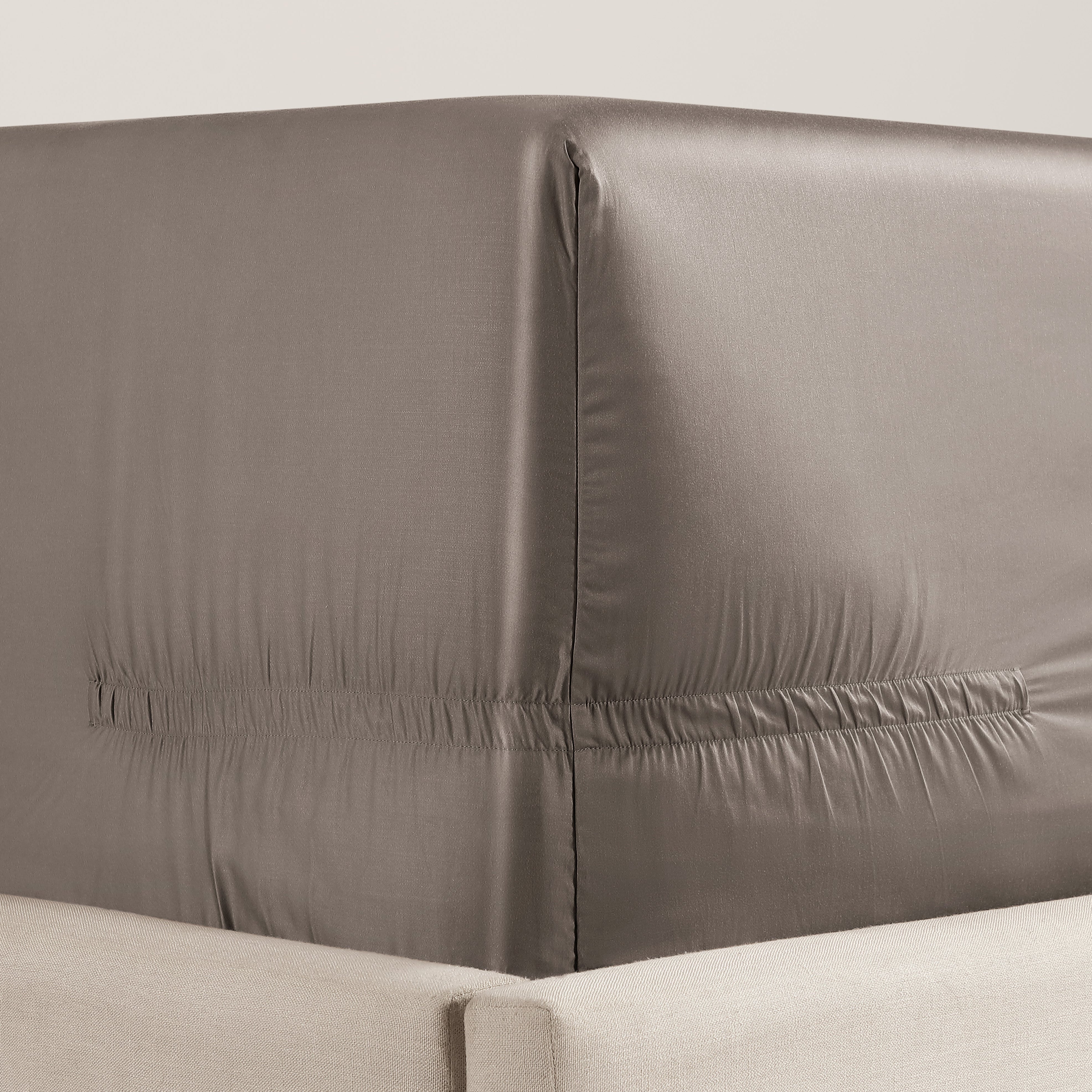 pure parima silken sateen fitted sheet devotion