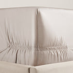 pure parima silken sateen fitted sheet divine
