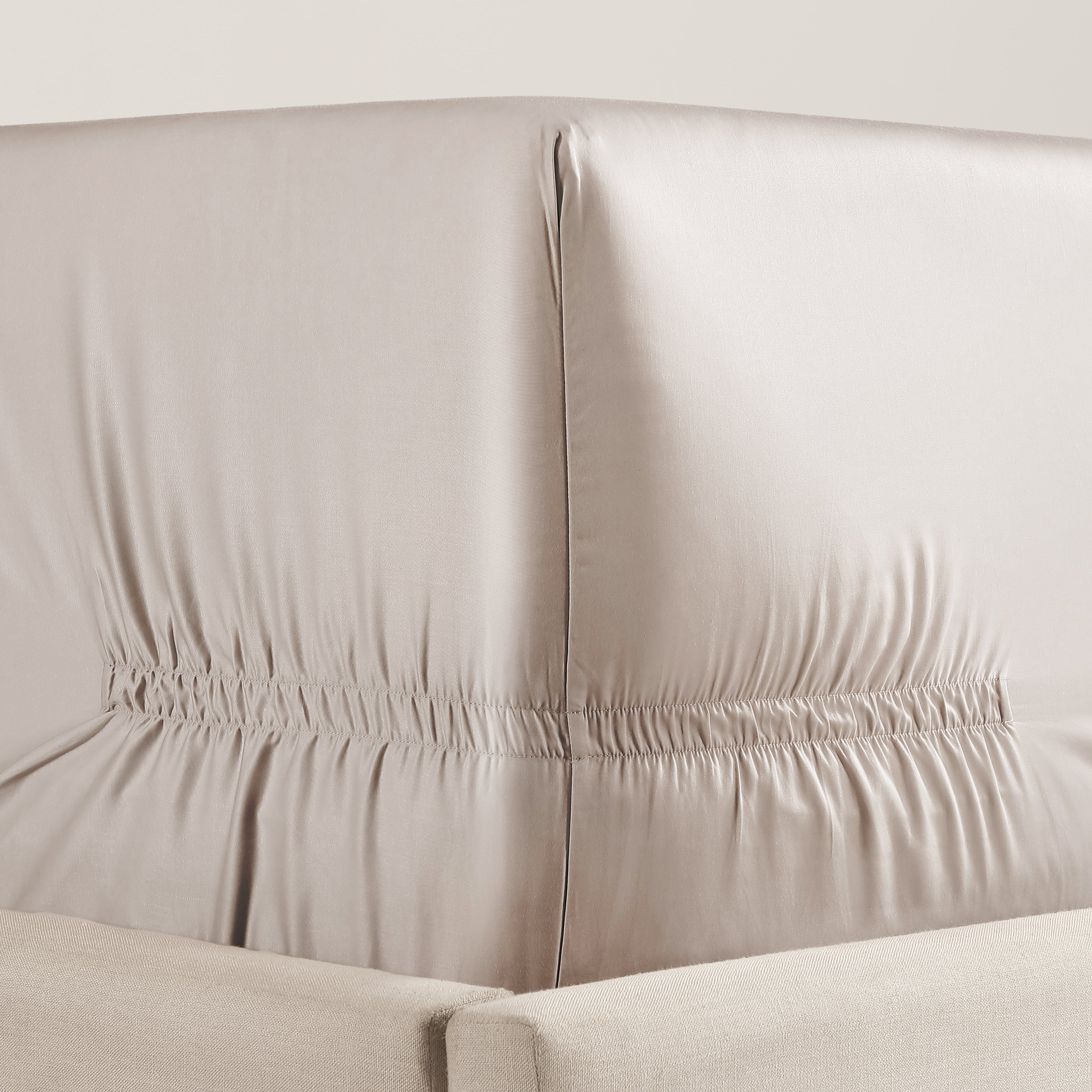 pure parima silken sateen fitted sheet divine