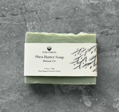 pure parima artisan soap bar hand made #scent_balsam-fir