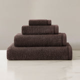 pure parima egyptian cotton soft border towels earth