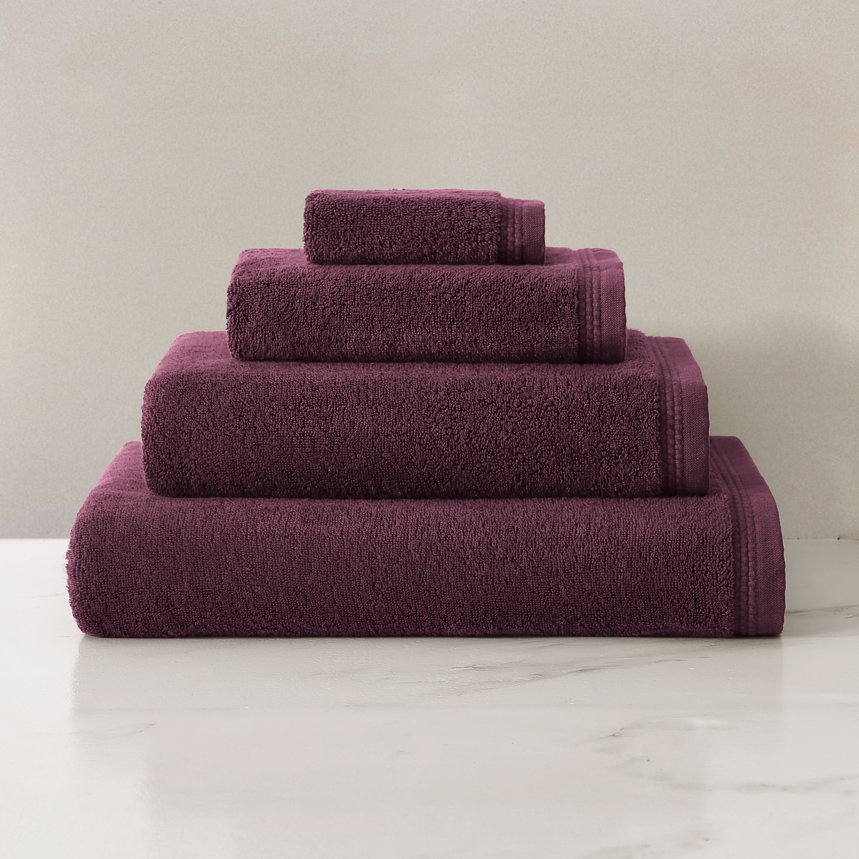 pure parima egyptian cotton soft border towels mulberry