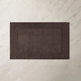 pure parima egyptian cotton bath mat earth