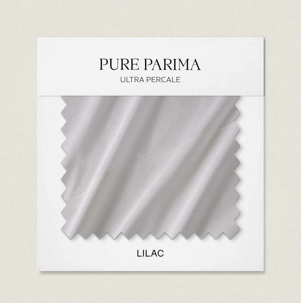 ultra percale lilac swatch