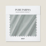 silken sateen mist swatch