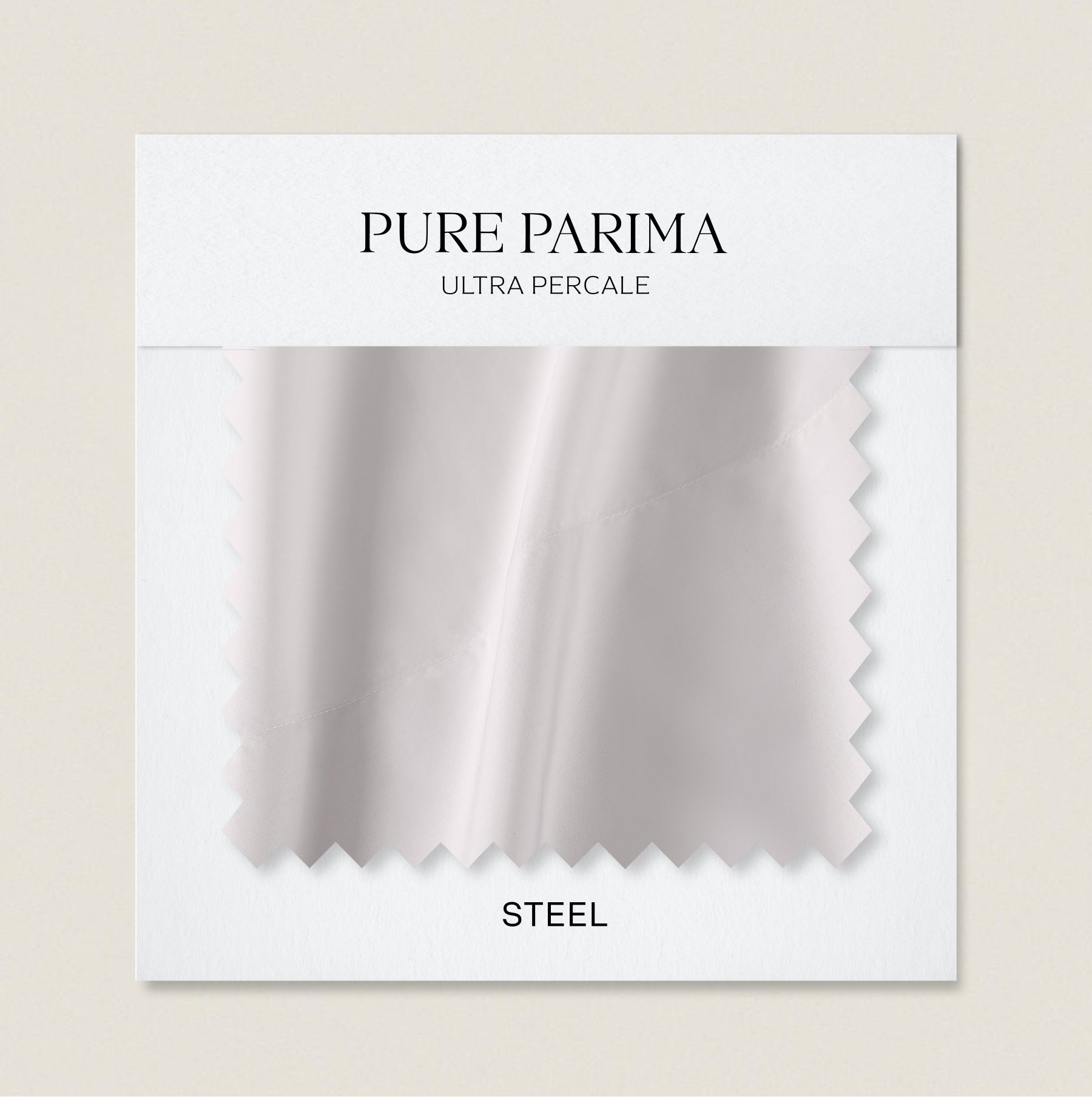ultra percale swatch steel
