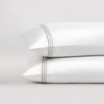 pure parima egyptian cotton pillowcases triple luxe sateen nickel