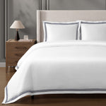 pure parima egyptian cotton duvet cover midnight