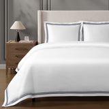 pure parima egyptian cotton duvet cover midnight