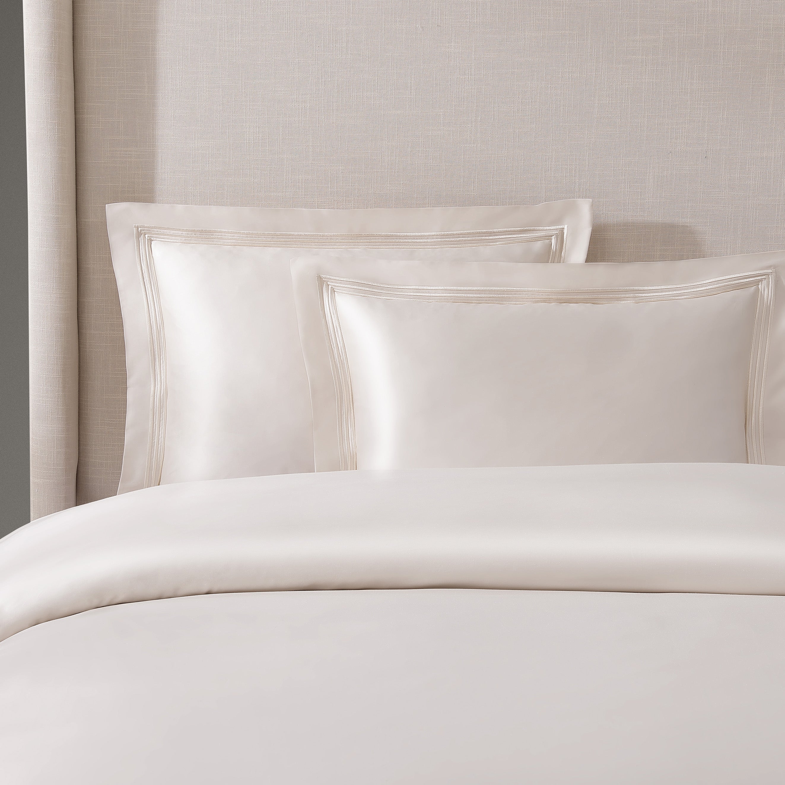 pure parima egyptian cotton duvet cover cream