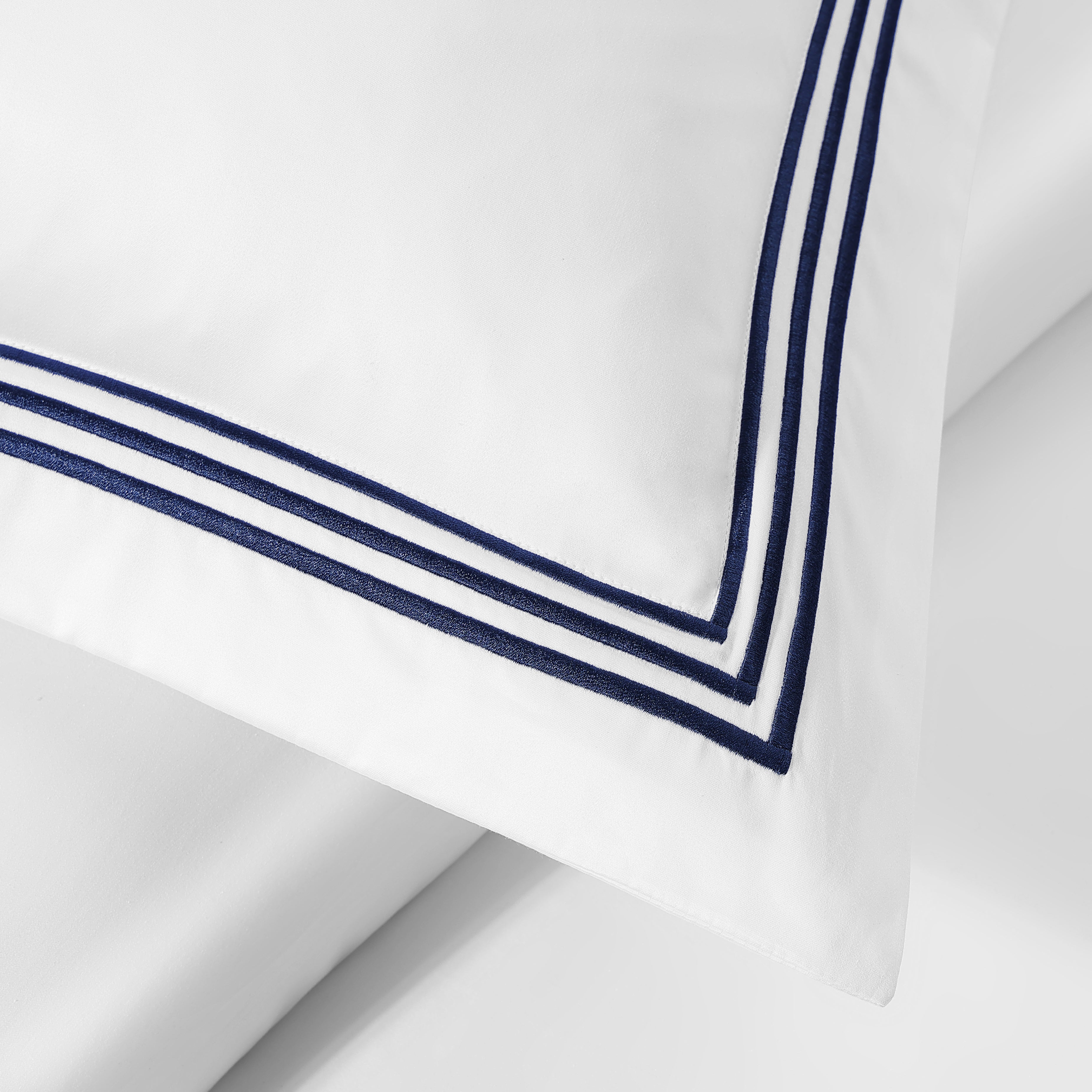 pure parima egyptian cotton duvet cover midnight