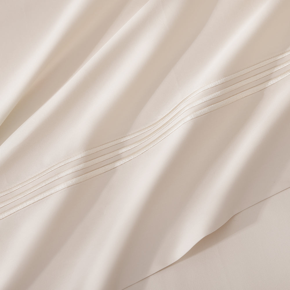 pure parima egyptian cotton sheets cream