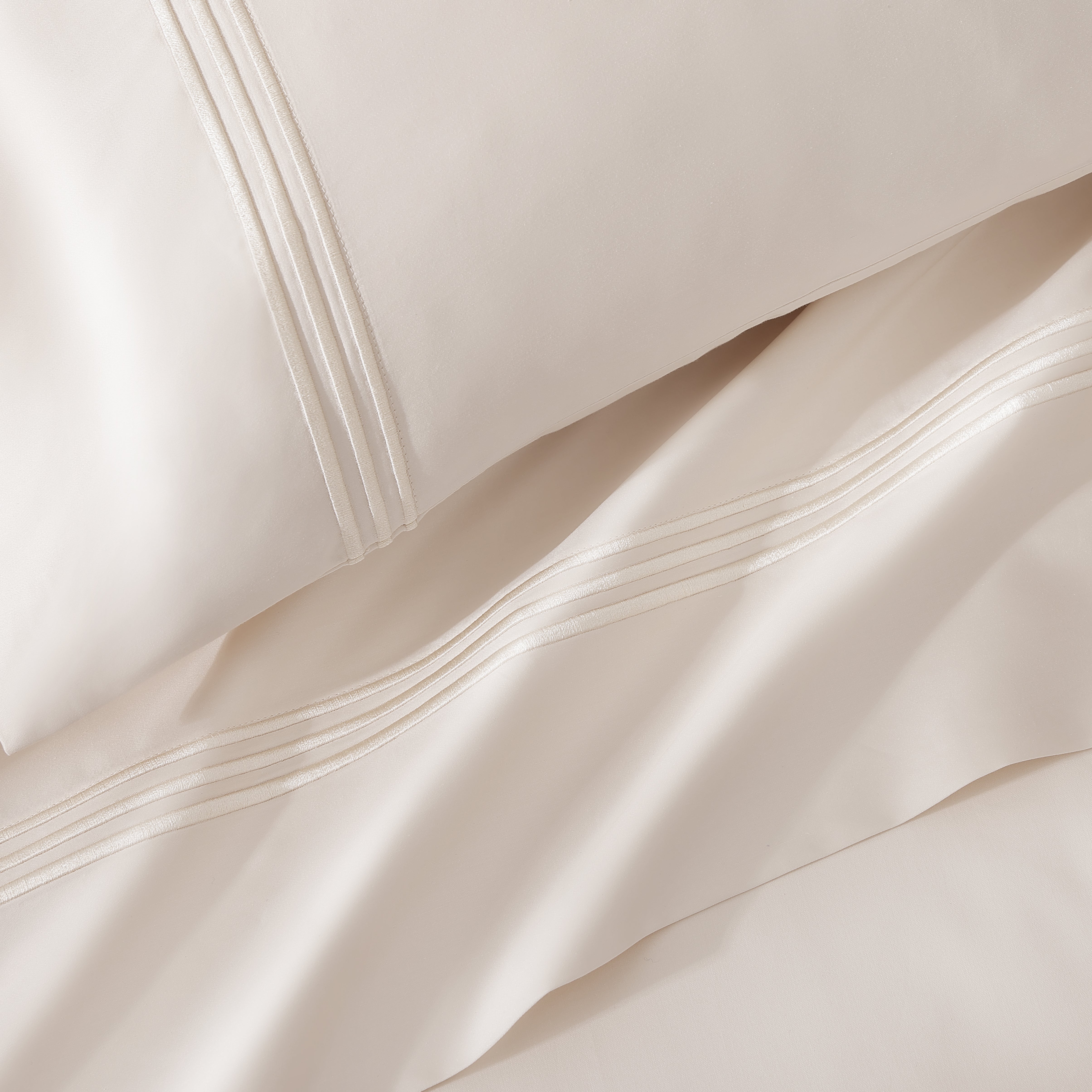 pure parima egyptian cotton sheets cream