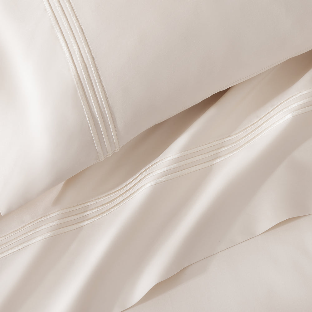 pure parima egyptian cotton sheets cream
