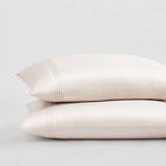 pure parima egyptian cotton pillowcase set cream