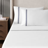 pure parima egyptian cotton sheets midnight