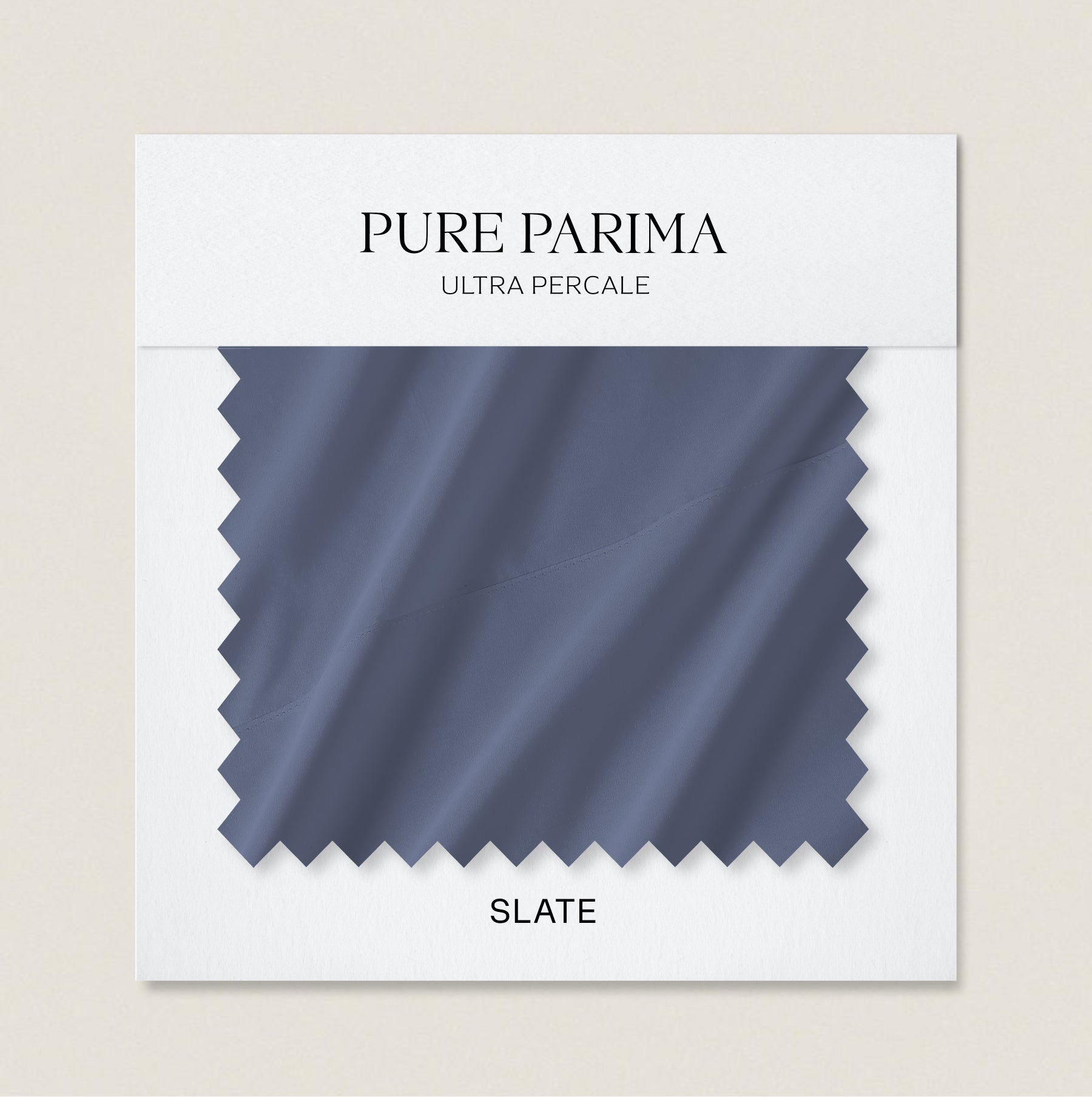 ultra percale slate swatch