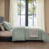 Pure Parima Egyptian Cotton Sheets Ultra Percale Duvet Cover Set#color_salt