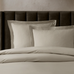 Pure Parima Egyptian Cotton Ultra Percale Duvet Covert#color_flax