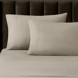 Pure Parima Egyptian Cotton Sheets Ultra Percale Sheet Set#color_flax