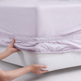 Pure Parima Egyptian Cotton Sheets Ultra Percale Sheet Set#color_lilac