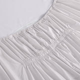 pure parima egyptian cotton ultra percale sheet set steel