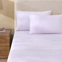Pure Parima Egyptian Cotton Sheets Ultra Percale Sheet Set#color_lilac