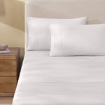 pure parima egyptian cotton ultra percale sheet set steel
