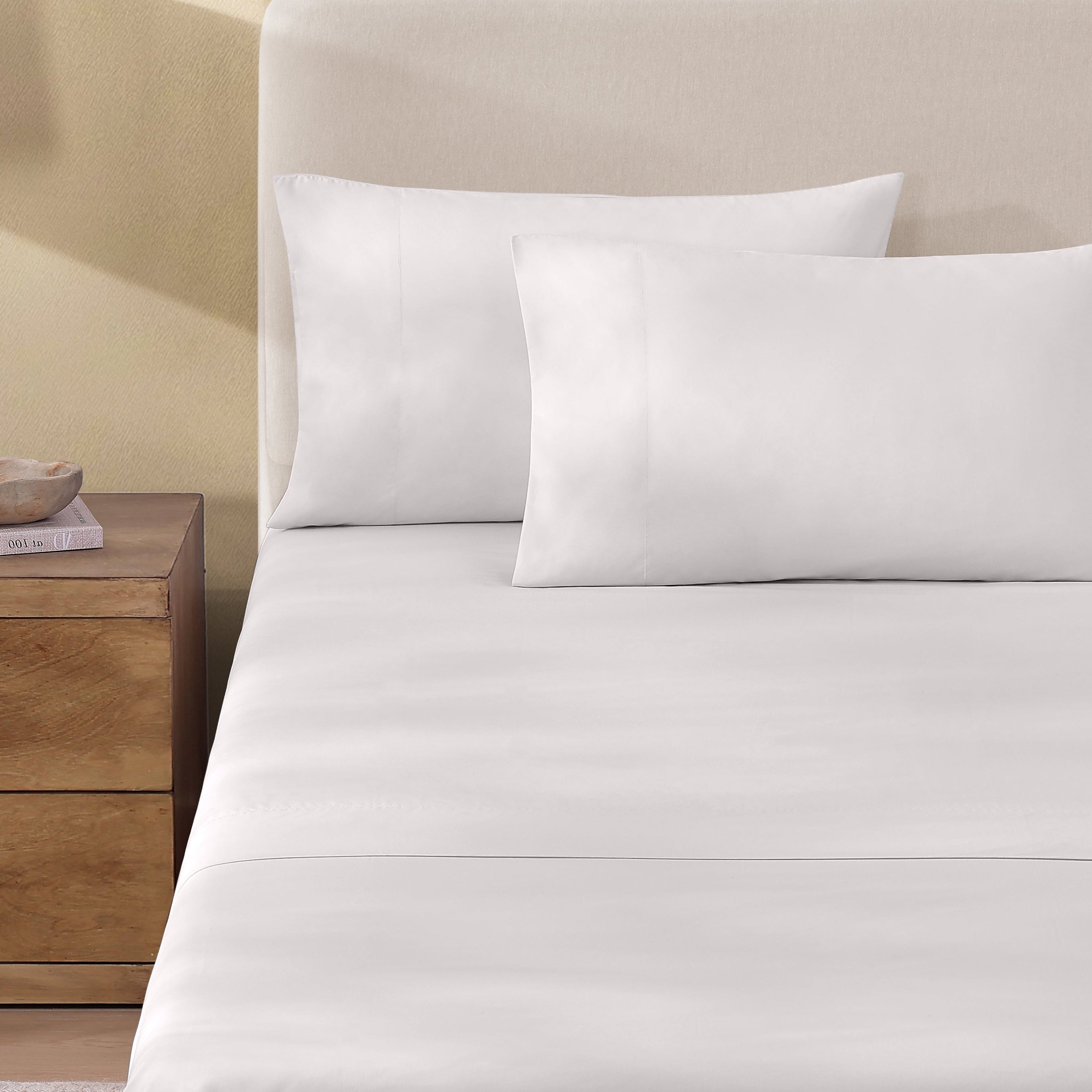 pure parima egyptian cotton ultra percale sheet set steel