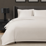 pure parima egyptian cotton ultra percale duvet cover natural