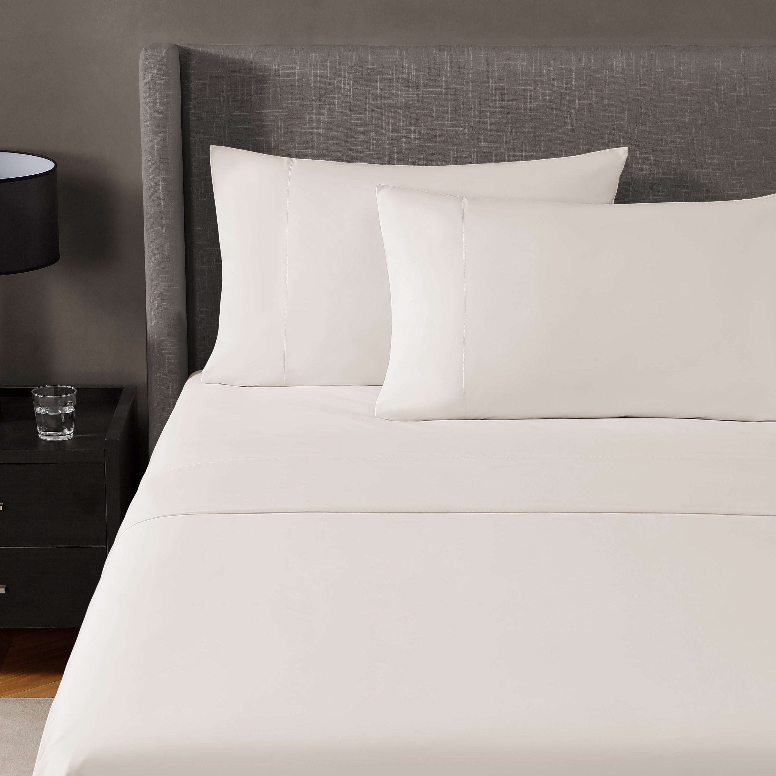 pure parima egyptian cotton ultra percale sheet set natural