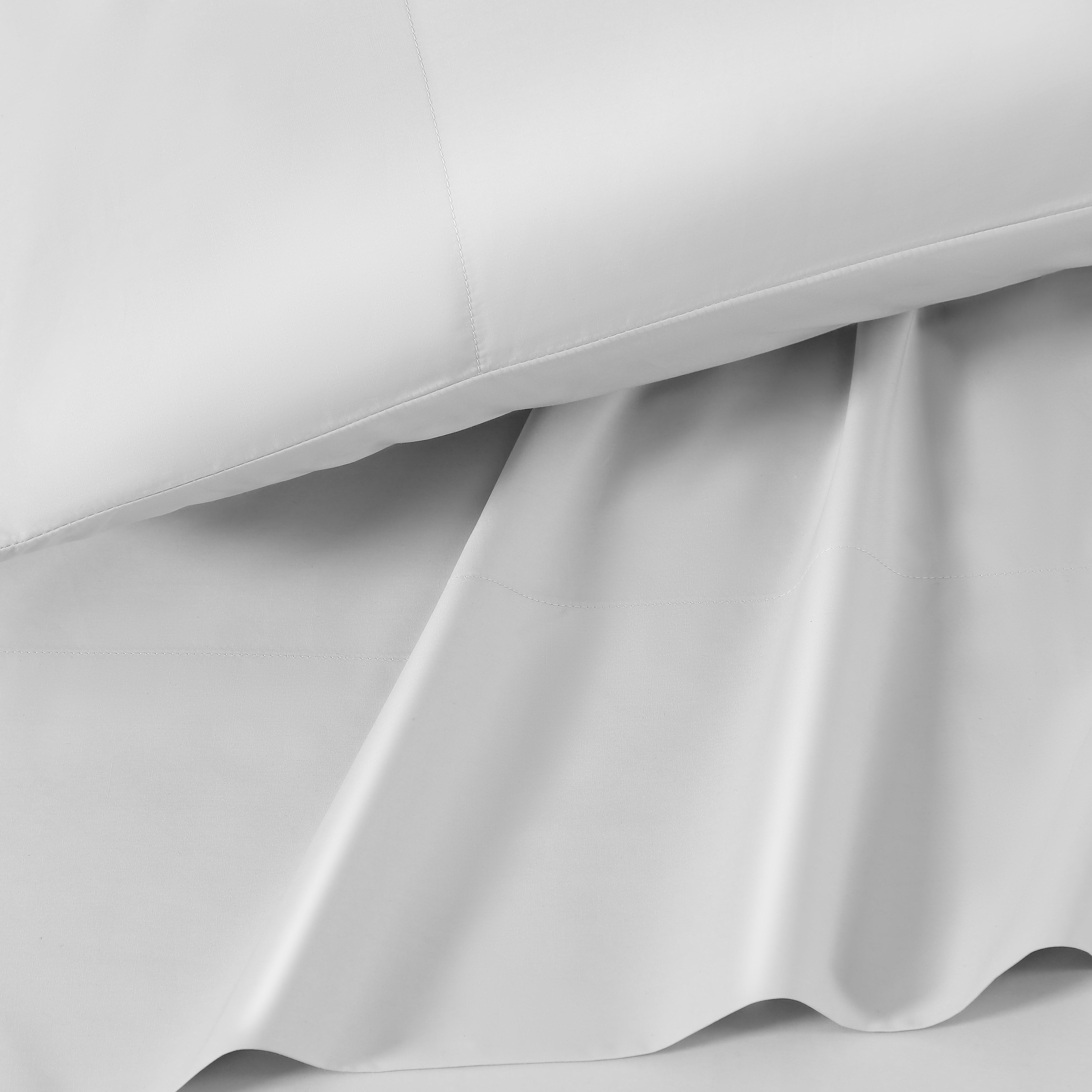 pure parima egyptian cotton ultra percale sheets steel