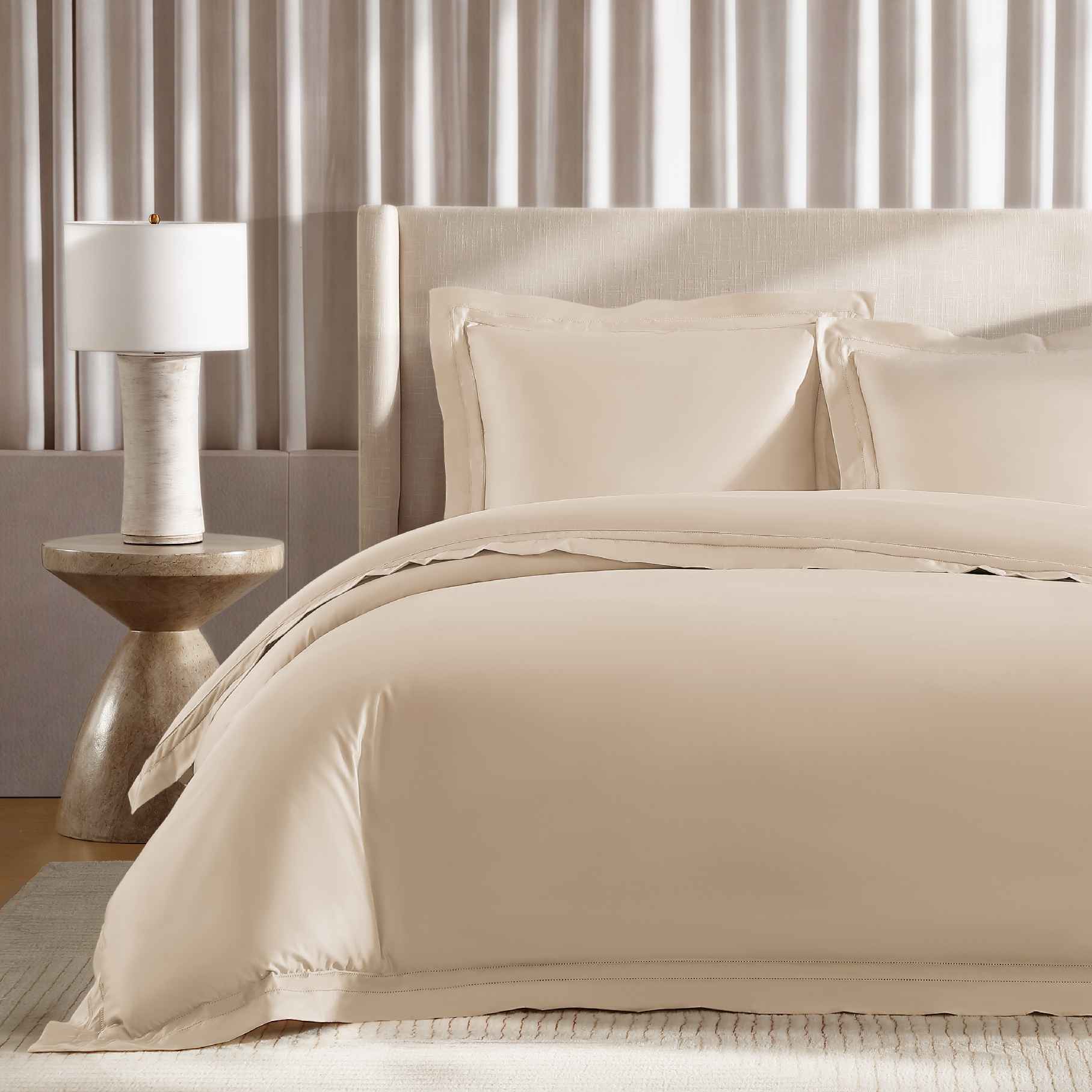 pure parima egyptian cotton yalda comforter cream