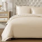 pure parima egyptian cotton yalda duvet cover cream