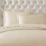 pure parima egyptian cotton yalda duvet cover cream