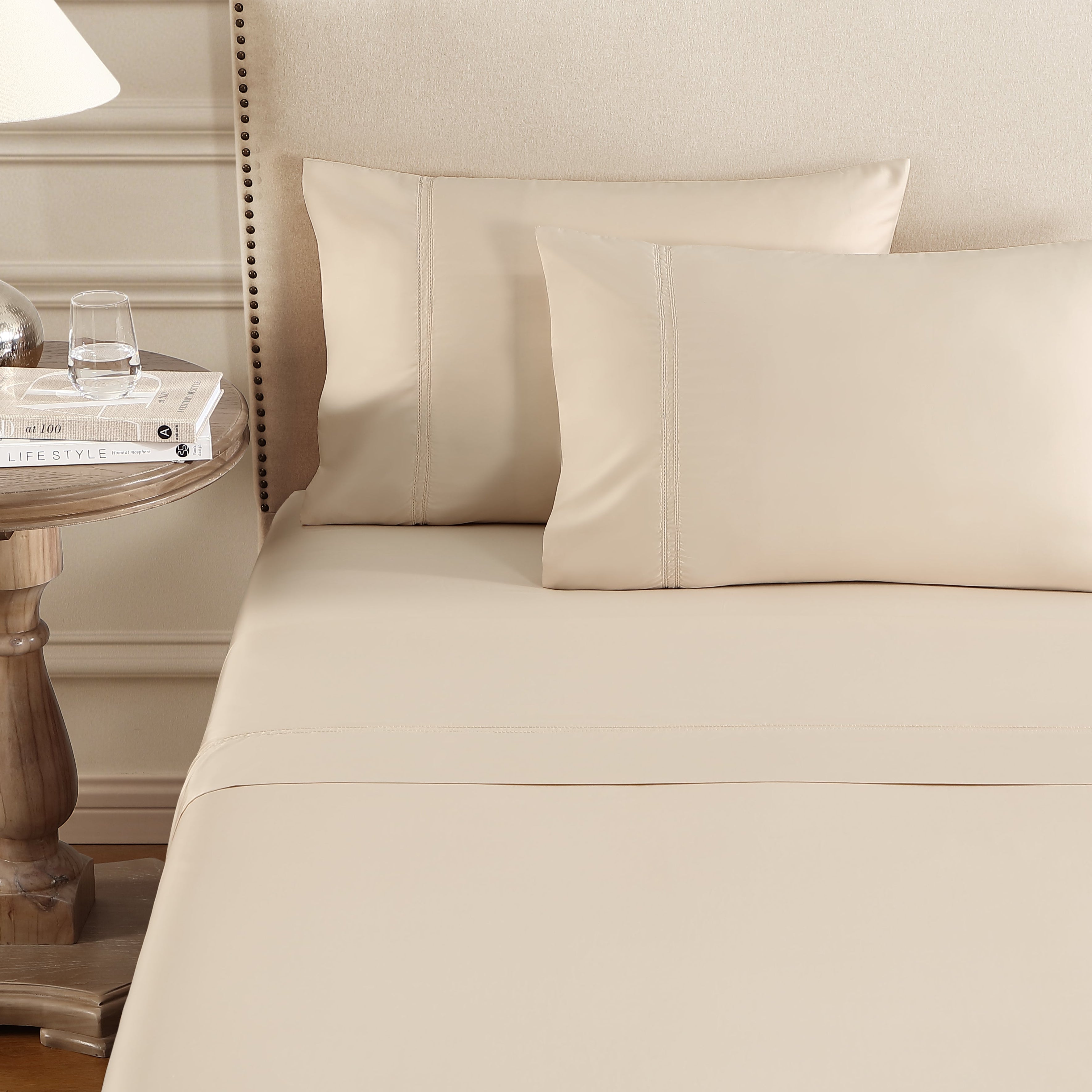 pure parima yalda sheet set cream