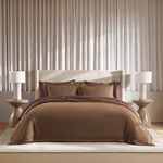 pure parima egyptian cotton yalda collection copper and raisin